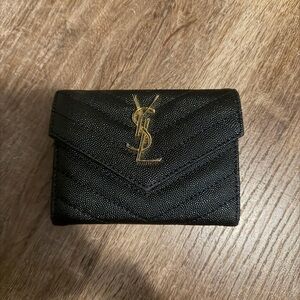 Black Quilted Leather Wallet